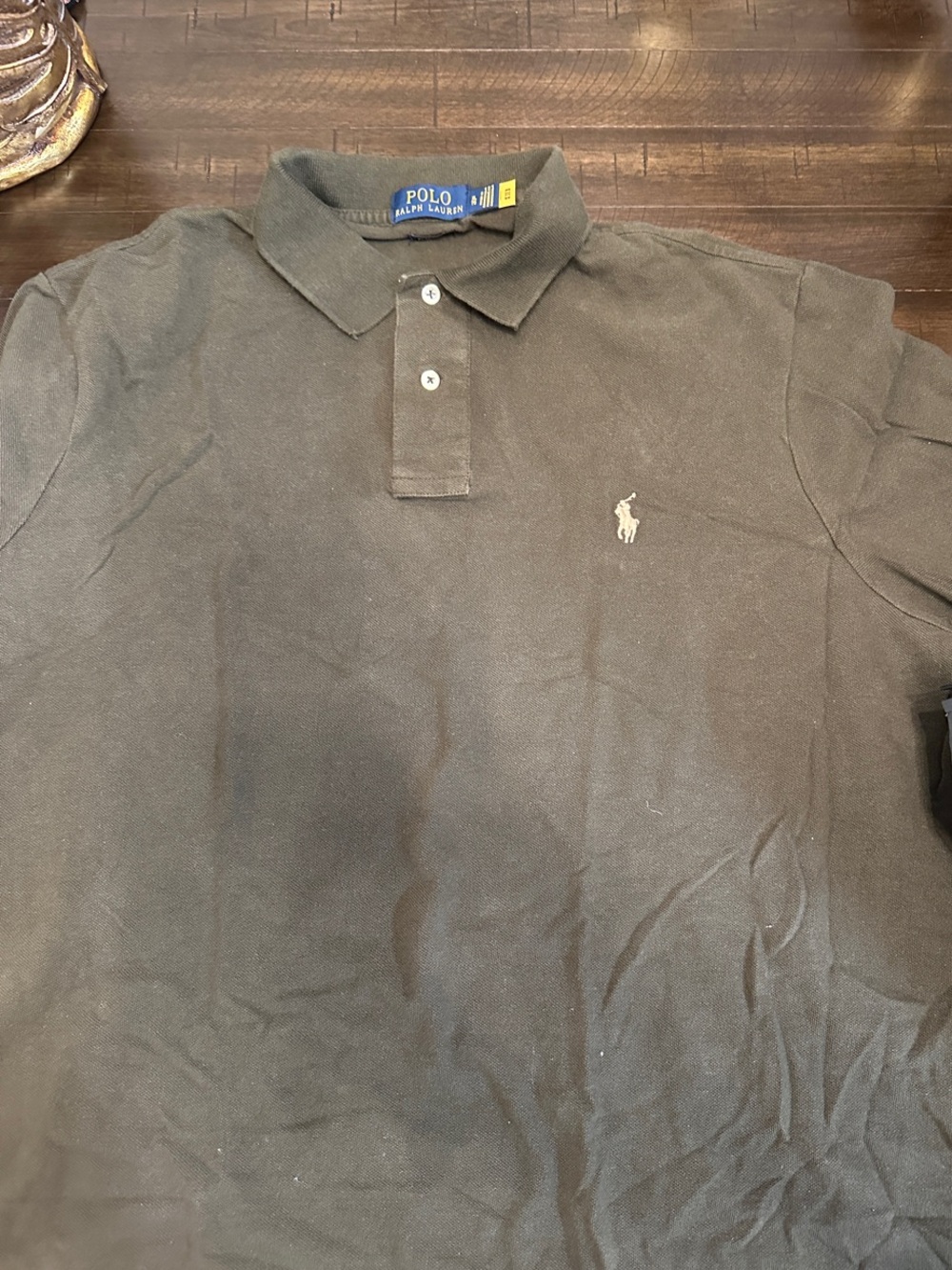 Polo by Ralph Lauren Olive Brown Short-Sleeve Polo with Embroidered Pony